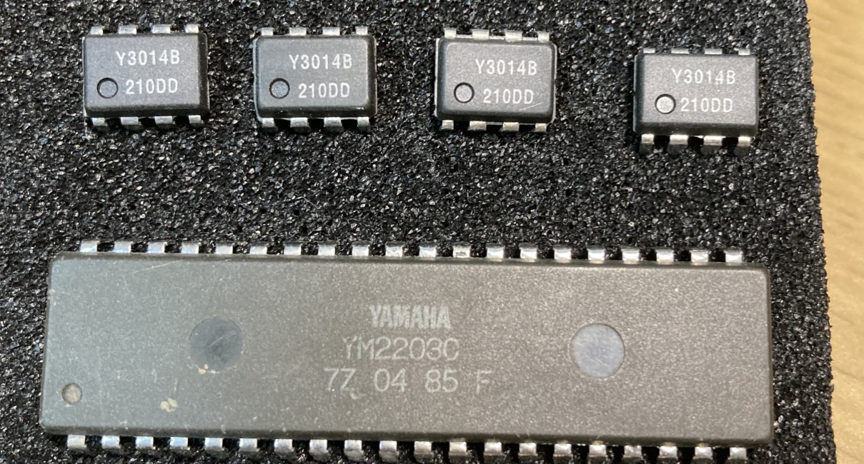 YAMAHA YM2203 FM音源ボード(1) KZ80マイコンで鳴らす | KUNINET BLOG