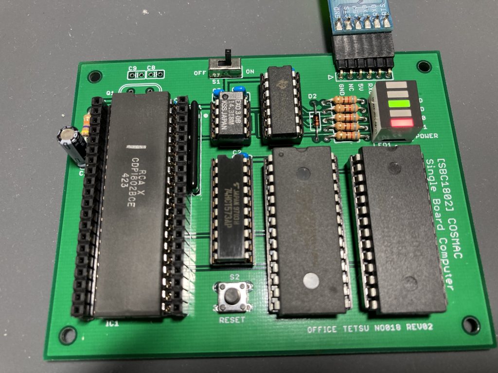 SBC1802 COSMACコンピューターをつくる | KUNINET BLOG